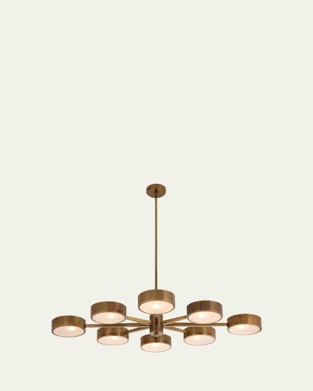 Linus 52" 8-Light Starburst Chandelier